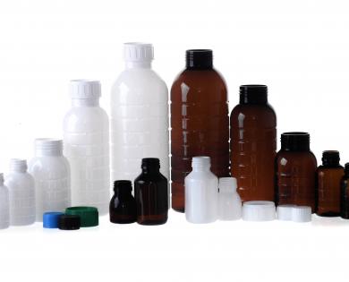 PET bottles for chemical industry